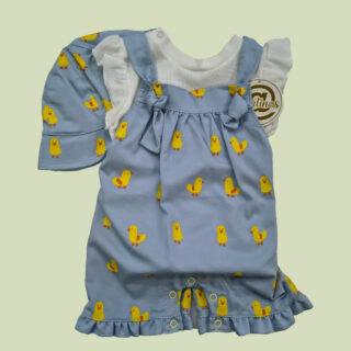 Conjunto braga y sombrero para niña Talla 12