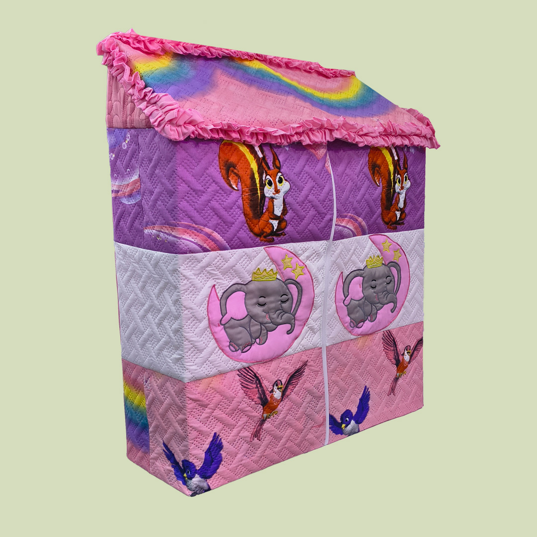 Organizador 3 niveles forro acolchado con sierre - Image 2